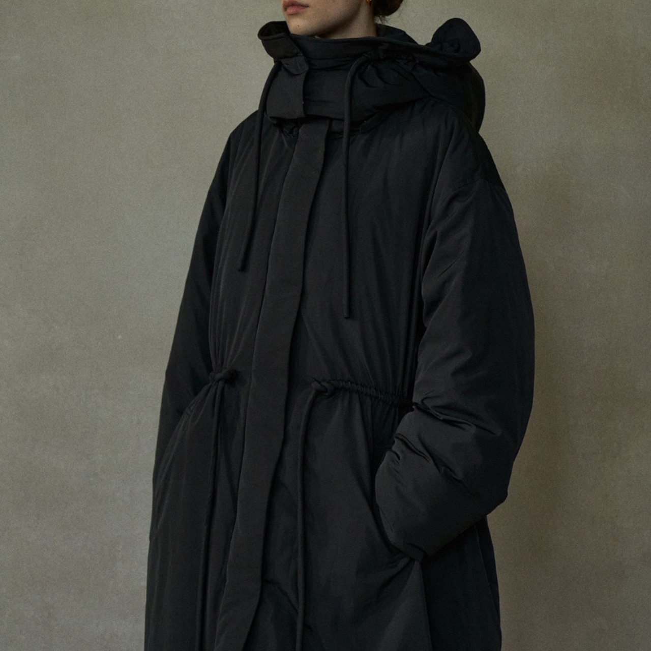 Hooded Long  down  T4240