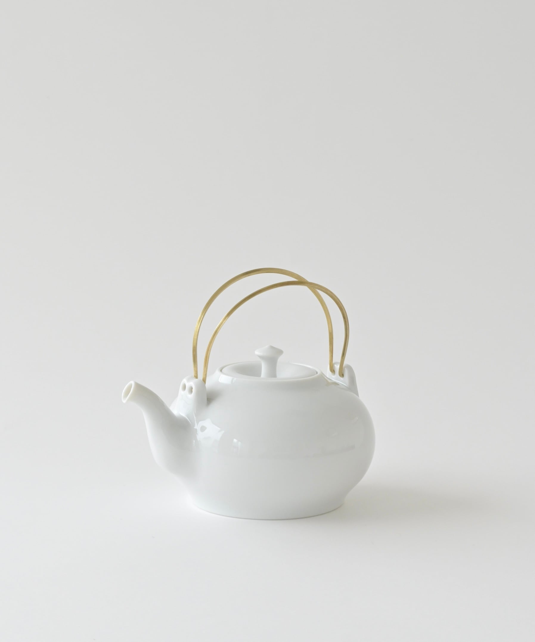 村上　雄一　　白磁茶壺・たまご　新品未使用 村上 雄一 | galerie kaigetsu