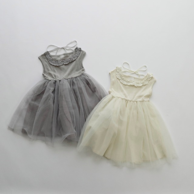 チュールワンピース ドレス