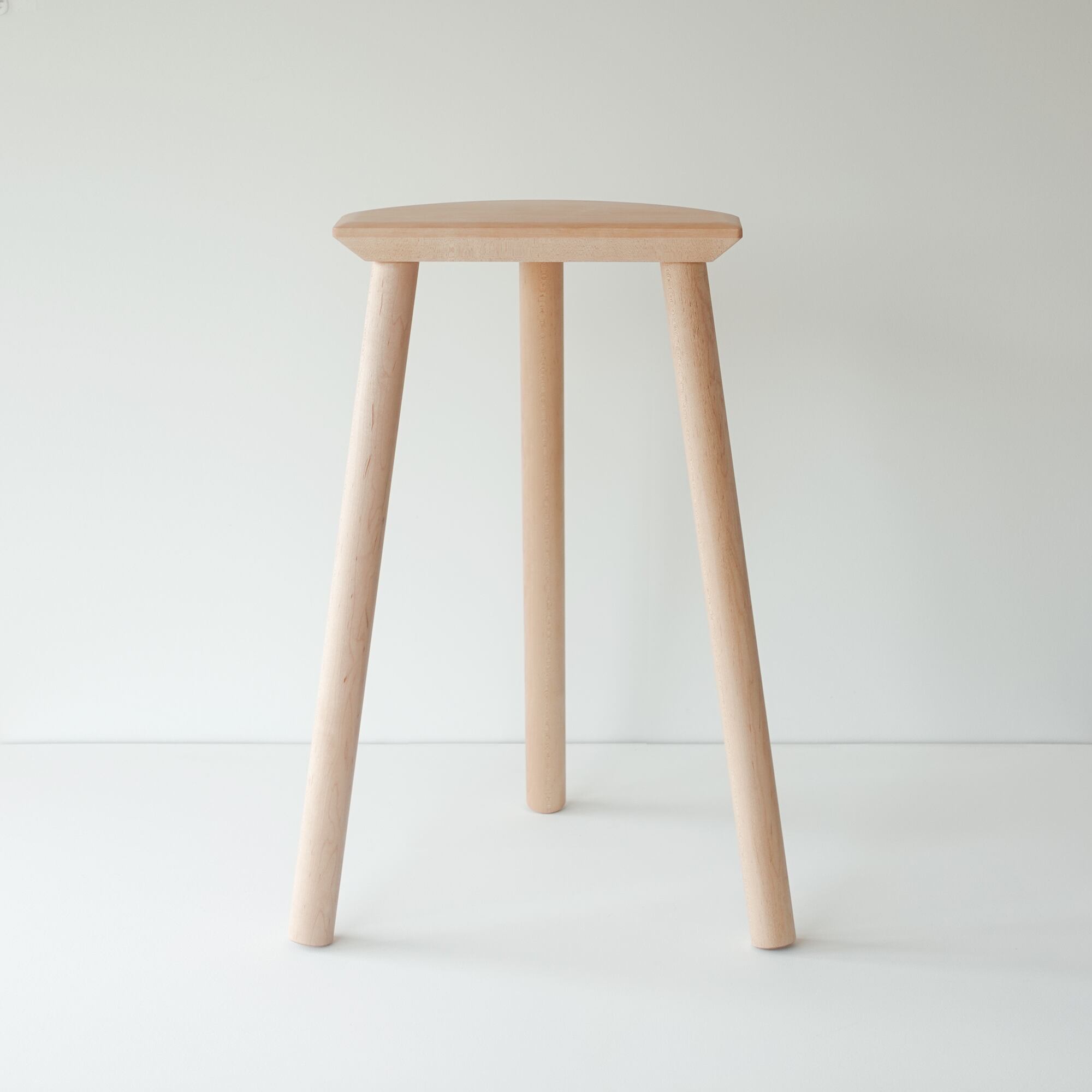 SHIKAGAWA stool wooden seat 550|シカガワスツール板座550