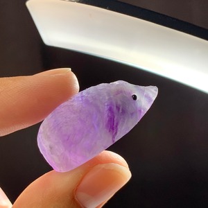 22.可愛い色合い☆フローライト ハリネズミ