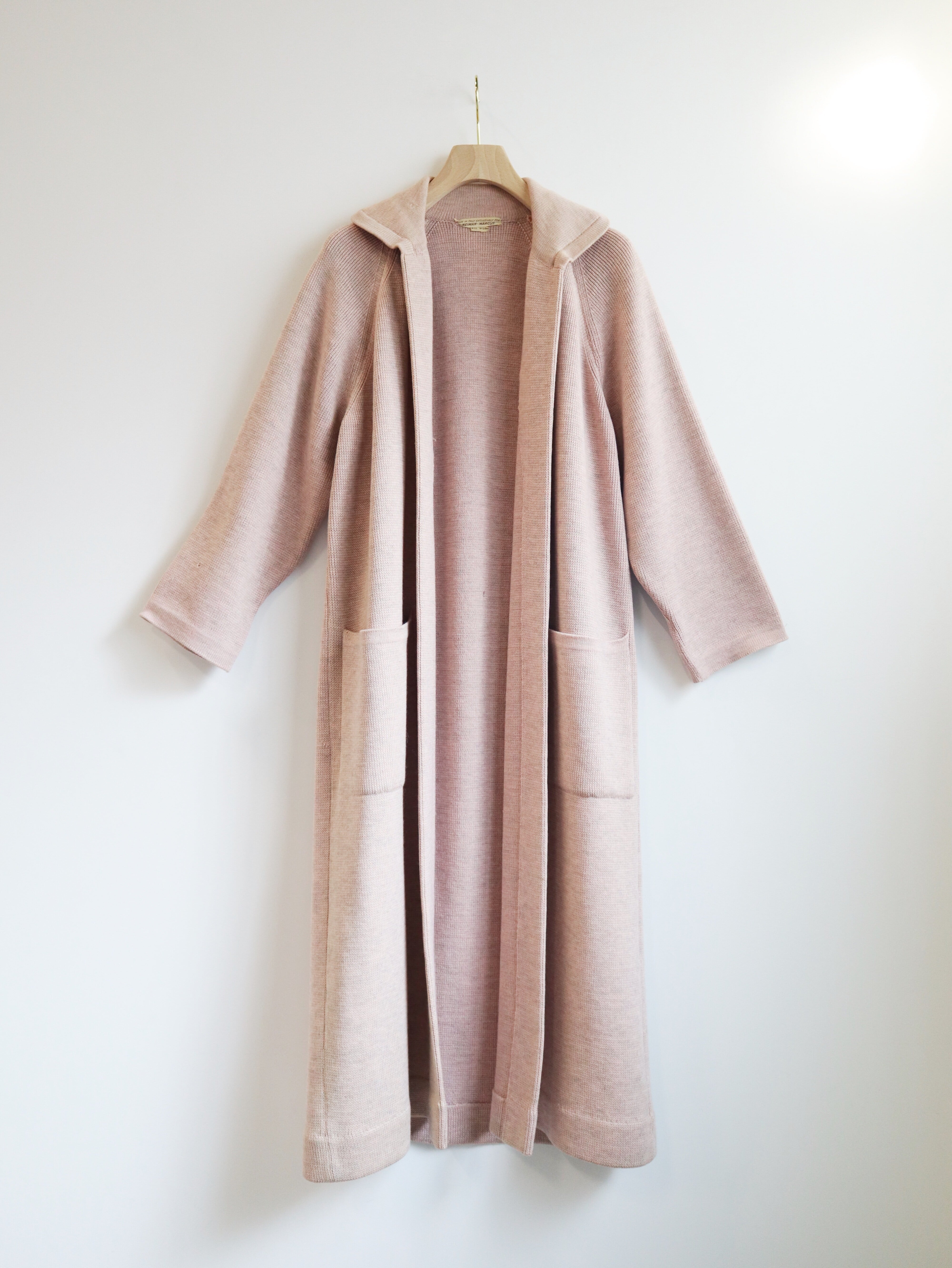 vintage NEIMAN-MARCUS knit long coat