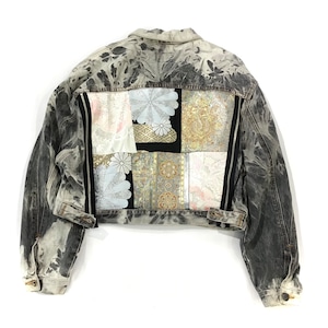 【kimonojk32】着物デニムジャケットSLEEVE  KIMONO DENIM JACKET