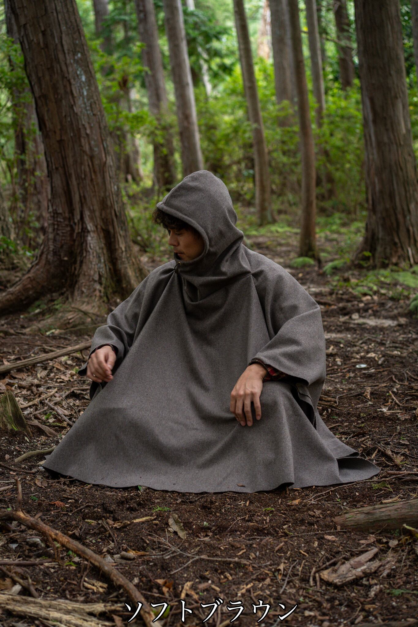 Guardian Poncho《wool ver.》 | Field Tools LUDENS