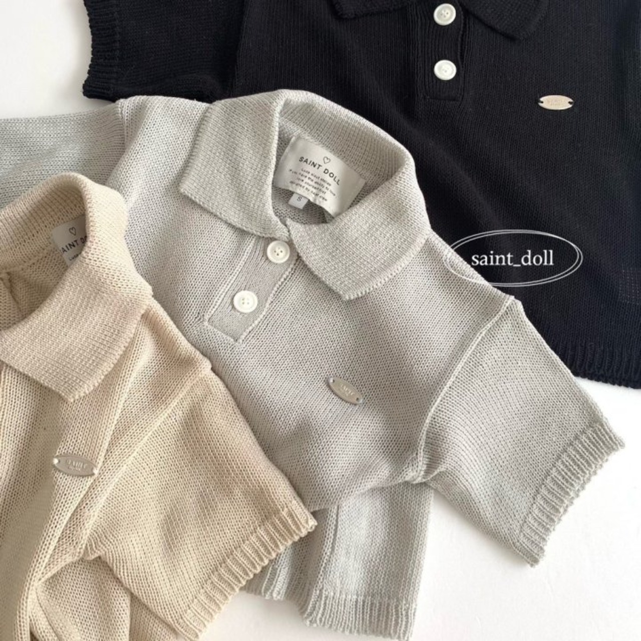 [SAINTDOLL] Kara Knitwear / [세인트돌] 카라니트