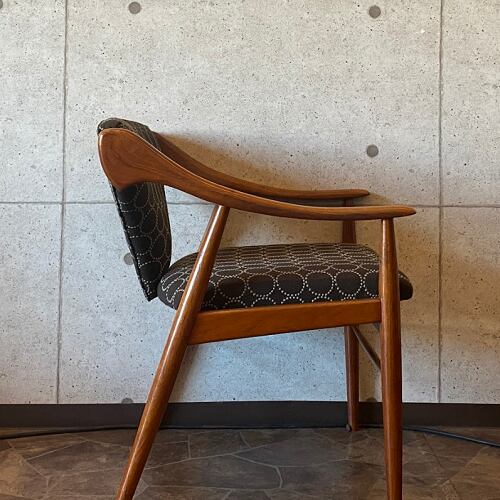 安い割引 ラタン編み チーク材 ビンテージラウンジチェア 一般