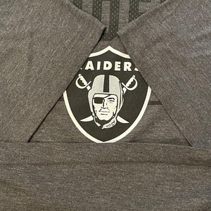 【NFL】アメフト ラスベガス・レイダース Tシャツ Las Vegas Raiders ロゴ XL ビッグサイズ us古着 アメリカ古着