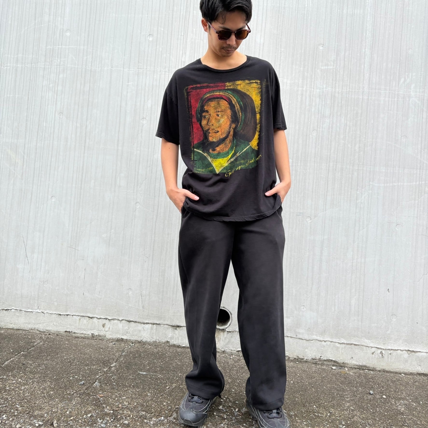 Bob Marley ボブマーリー Getup Standup バンドTシャツ バンT 古着
