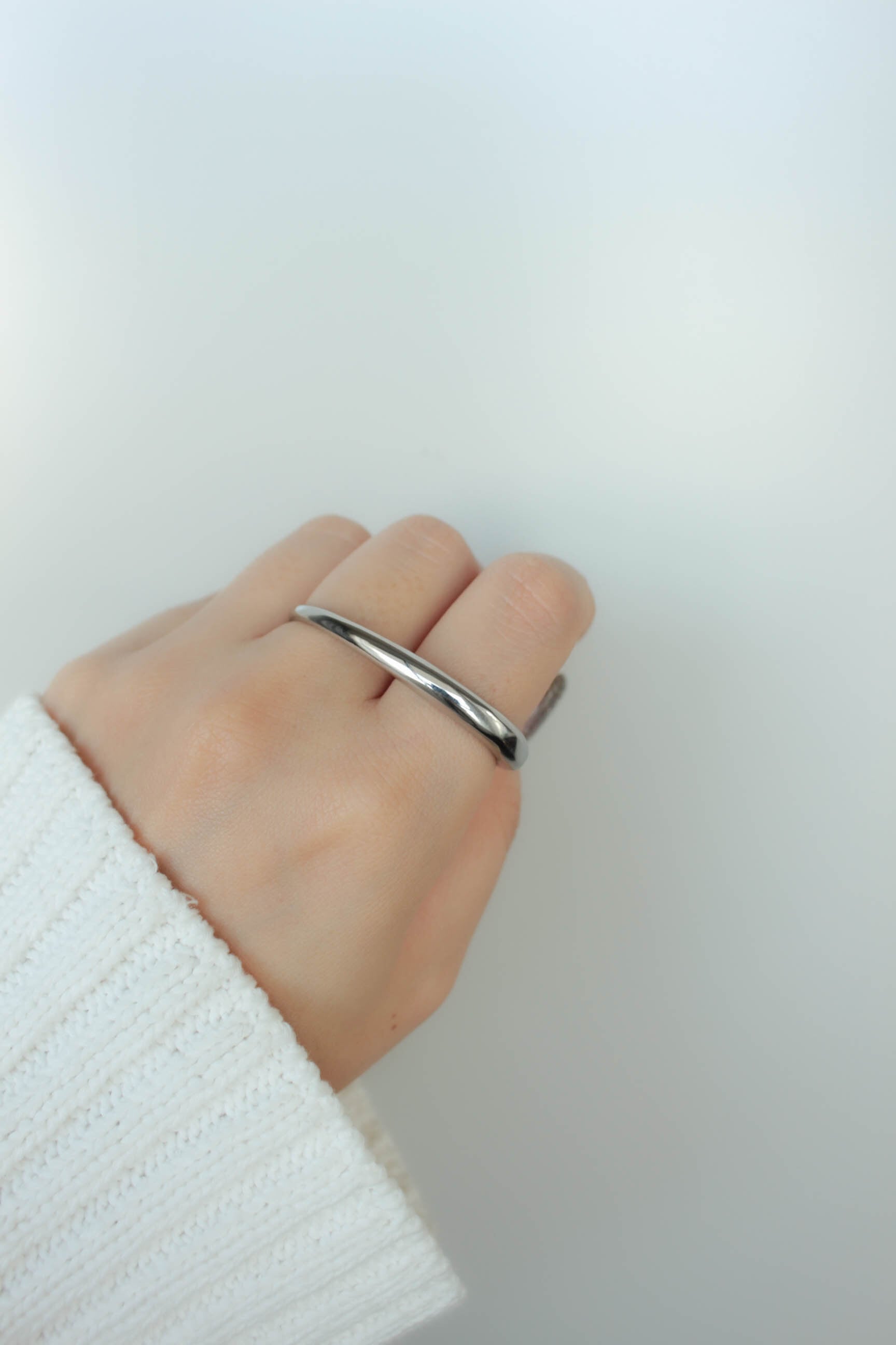 Double Finger Ring | 金属アレルギー対応のアクセサリー ebine