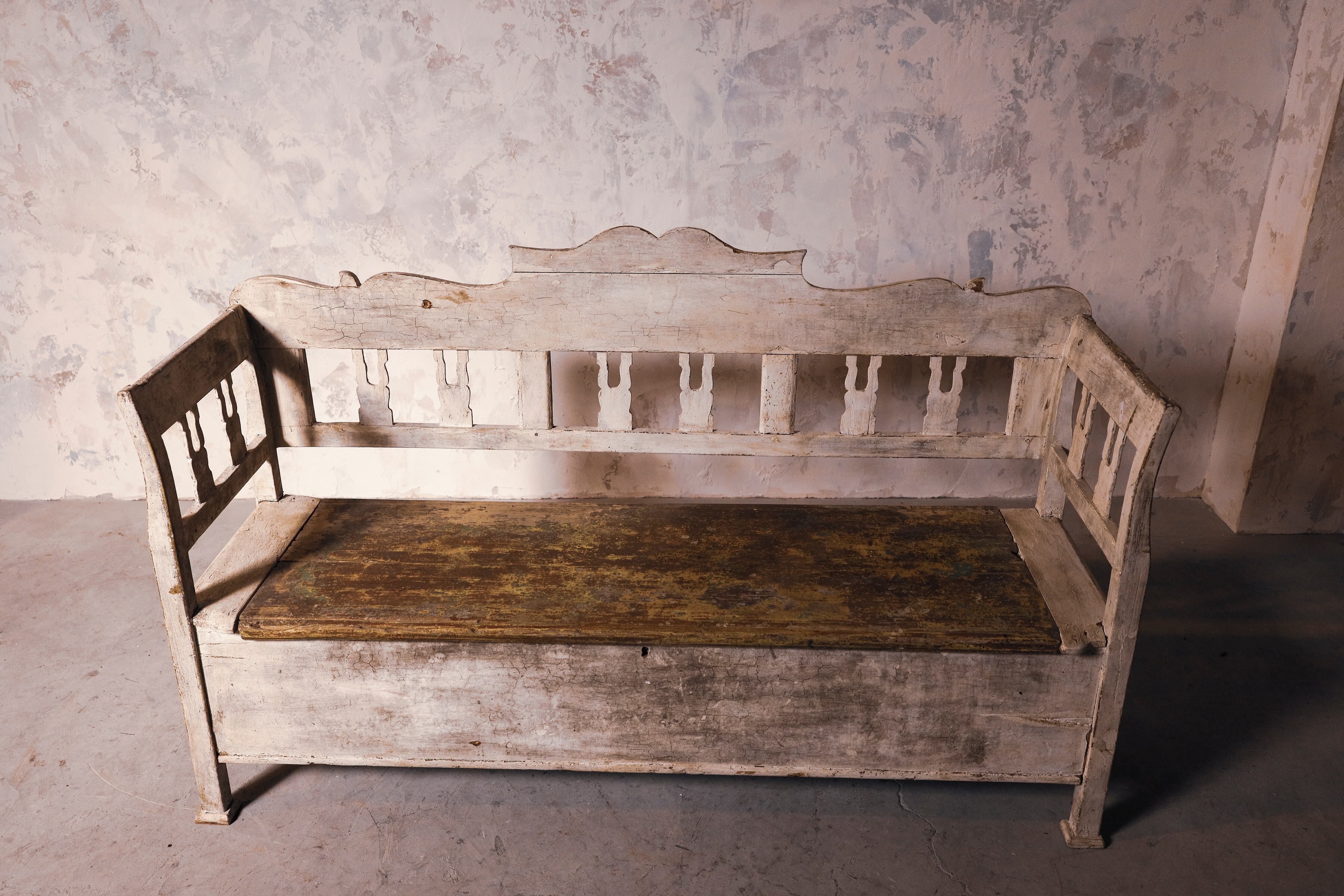 ベンチ/フレンチベンチ/アンティークベンチ/長椅子/インテリア