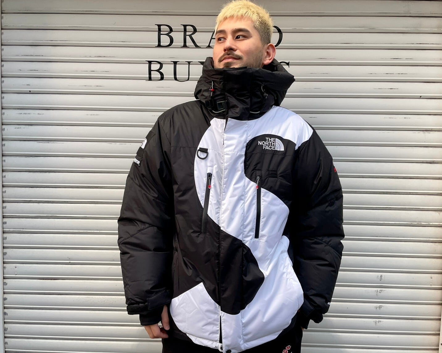 30％OFF Supreme 20AW × THE NORTH FACE S LOGO HIMALAYAN PARKA BLACK ...