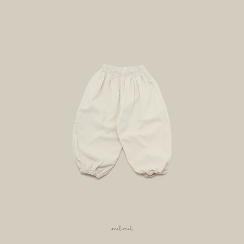 cream S［即納］corduroy pants 26autumn / melmel