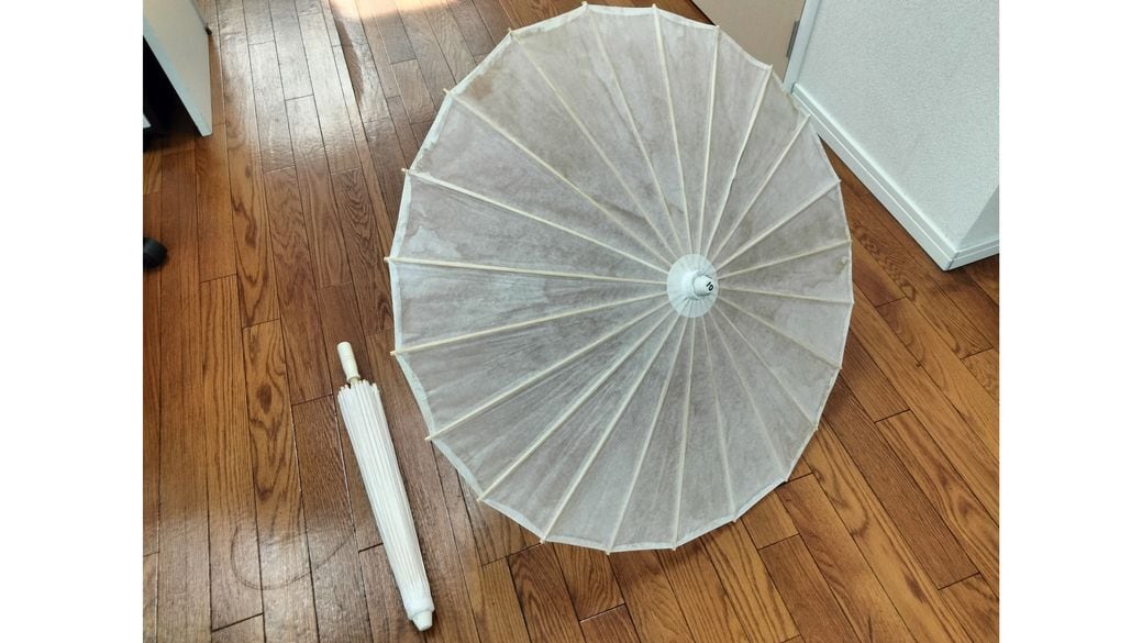 低環境負荷の紙傘