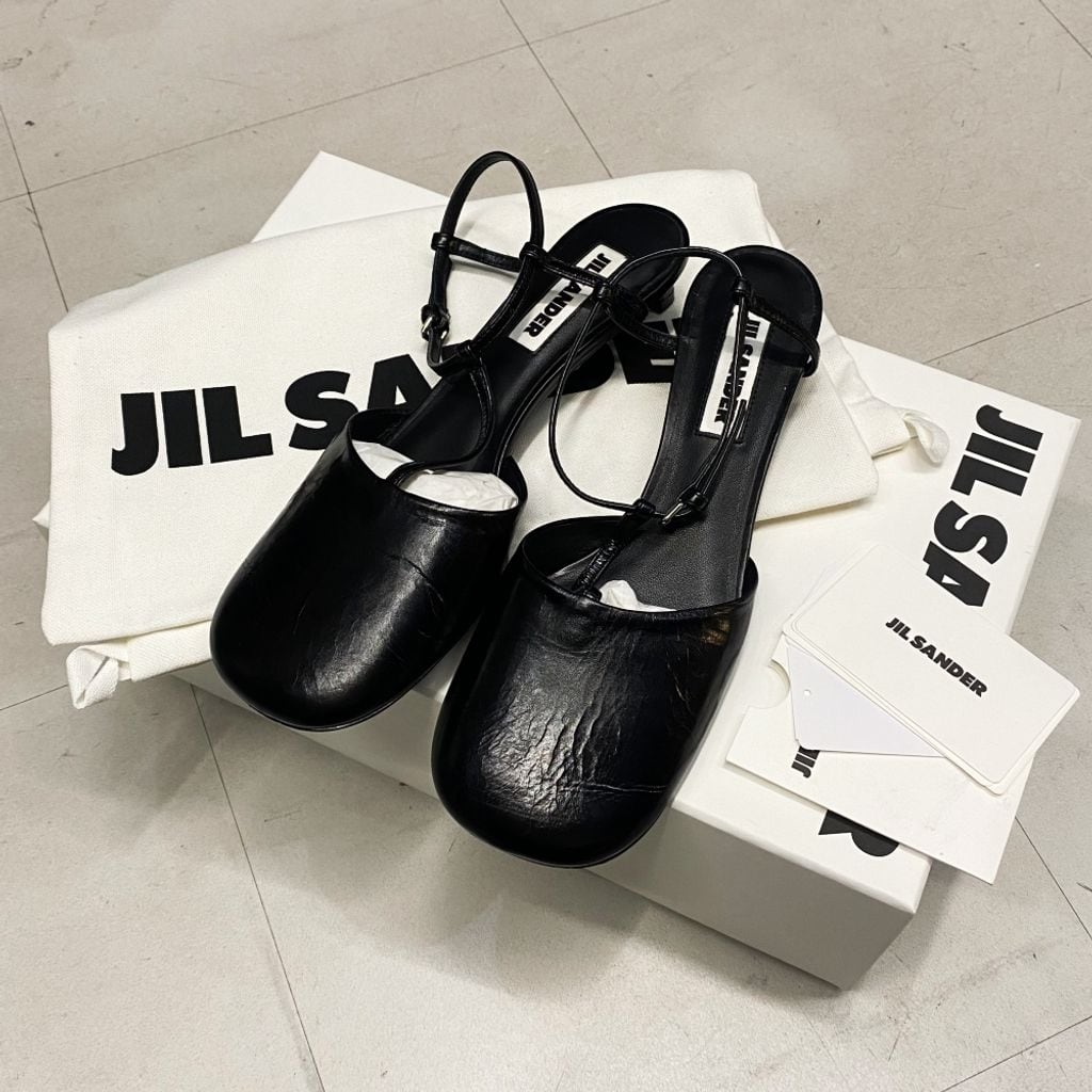新品JIL SANDER（ジルサンダー）ストラップサンダルEU37サイズ