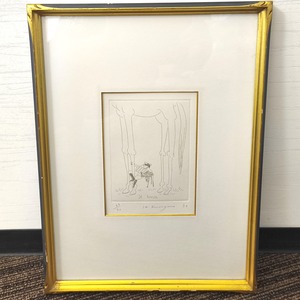 黒鉄ヒロシ・『A horse』・エッチング・銅版画・限定品・No.260903-03・梱包サイズ100