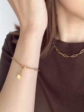Paperclip Chain Bracelet