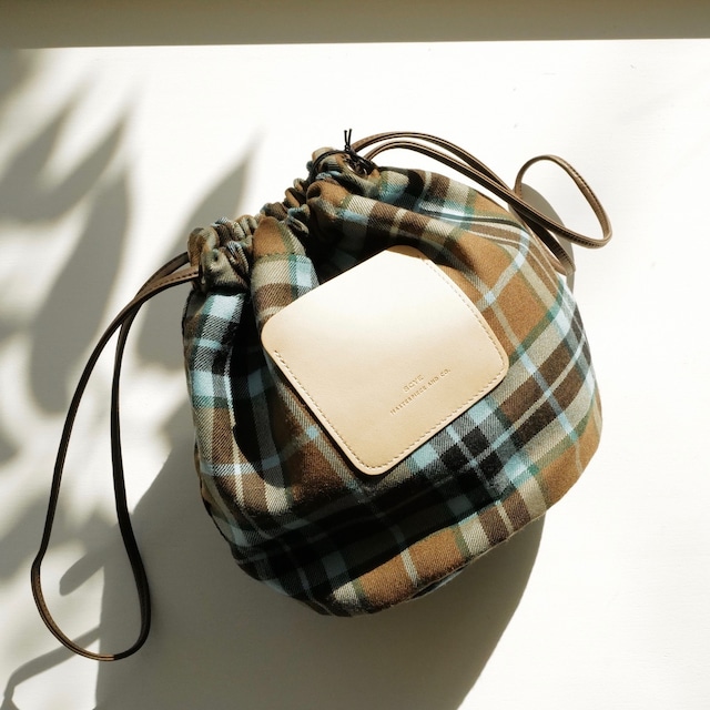 Scye ｜ Scotish Tartan Drawstring Bag
