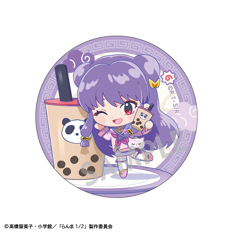 らんま1/2 トレーディング缶バッジ/ならべてパーティー BOX 全7種
