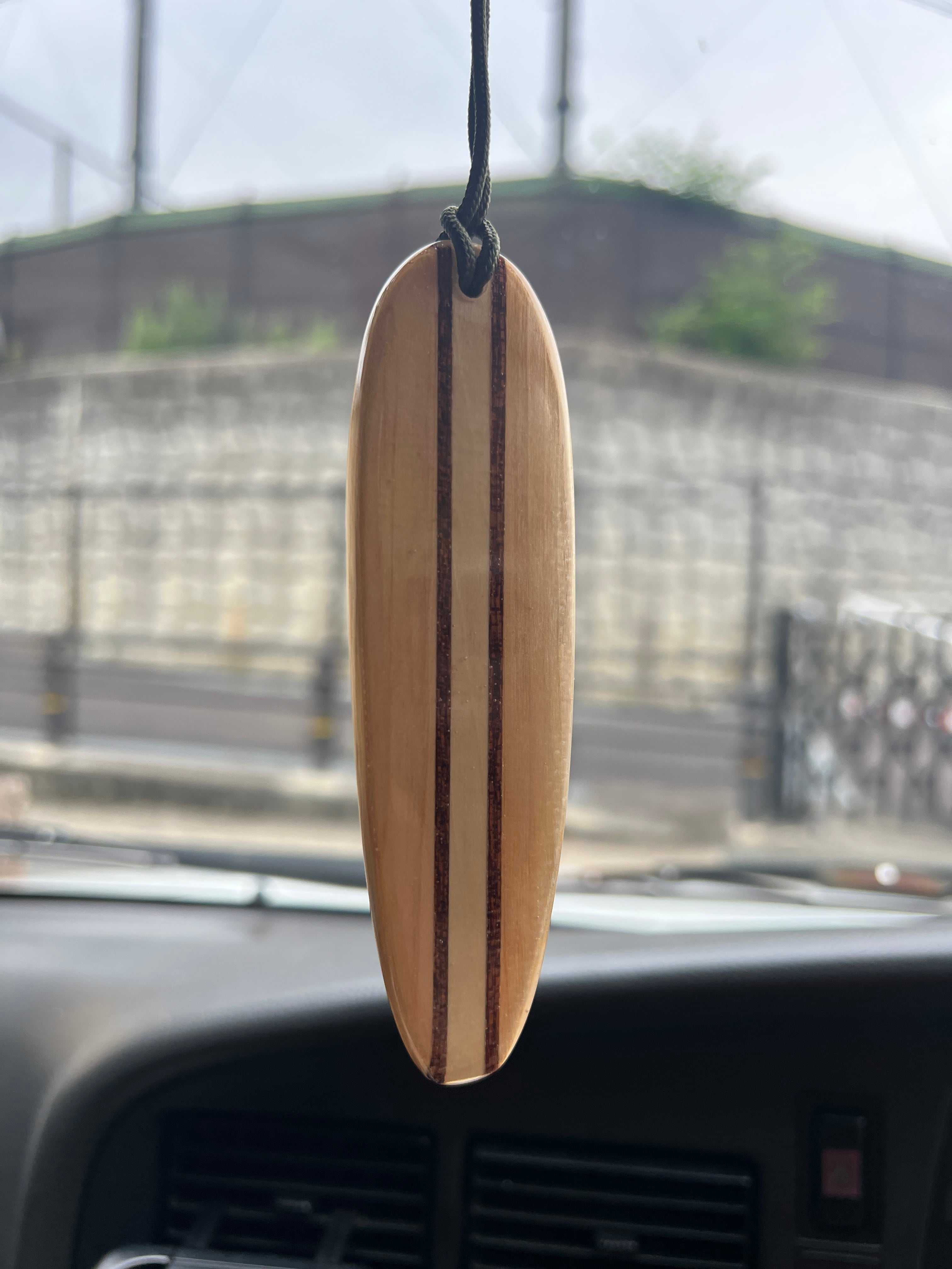ロングボードチャームアクセサリー ▶︎ ナチュラルウッド