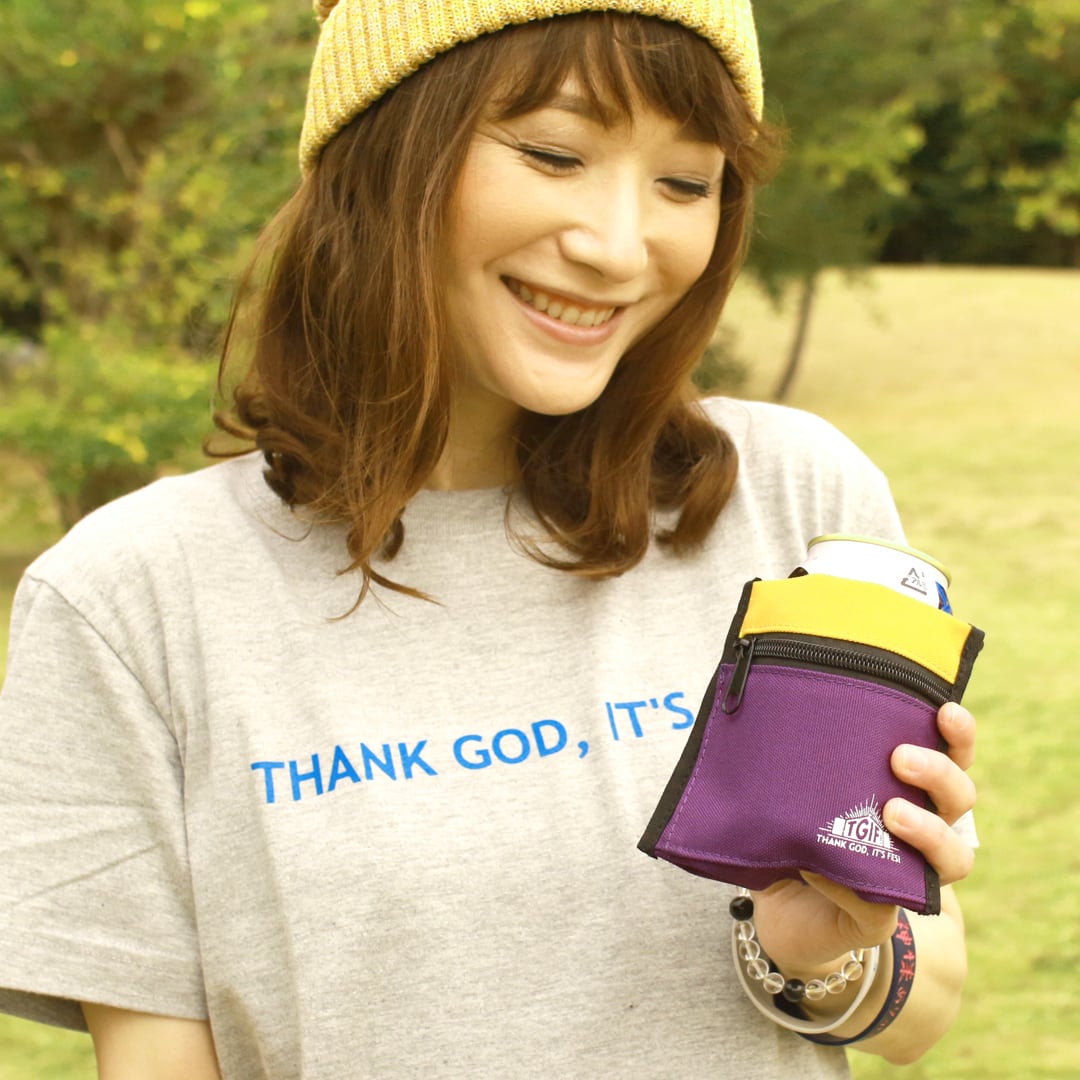 フェスバッグ TGIF!クージー＆ストラップポーチ | フェスバッグ