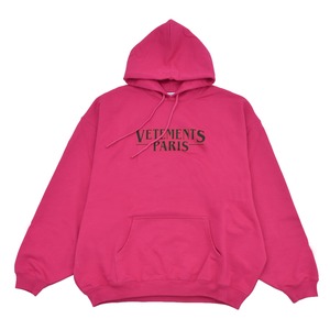 【VETEMENTS】VETEMENTS PARIS LOGO HOODIE