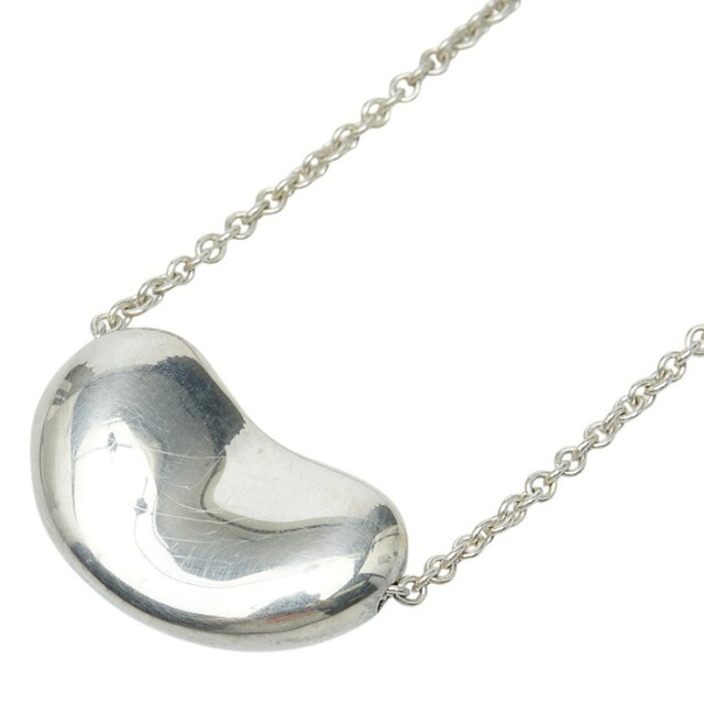 ティファニー エルサ ペレッティ ビーンズ ペンダント ネックレス シルバー SV925 シルバー レディース TIFFANY&Co. 【中古】