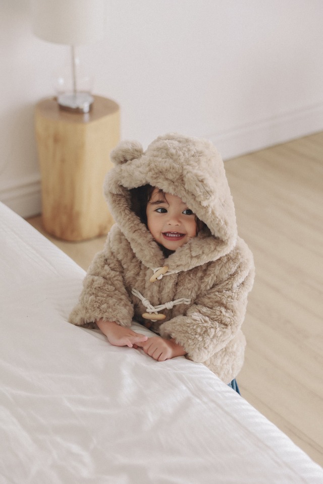 予約⌇onu/ Fur teddy coat