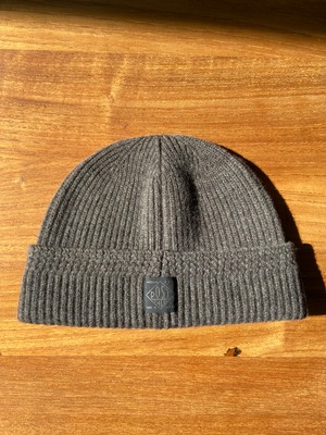 POST O'ALLS / 4102 / POST BEANIE / wool knit - brown heather