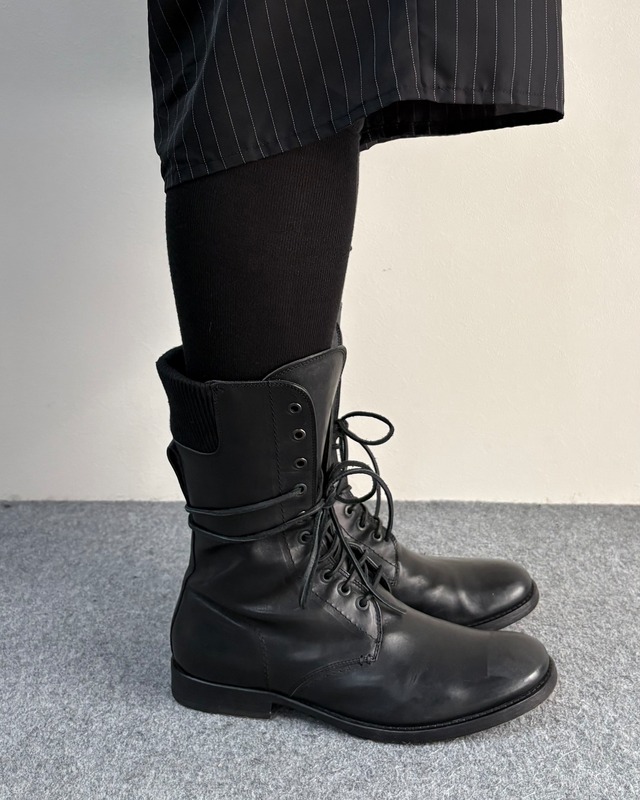 【Neil Barret】flat combat boots