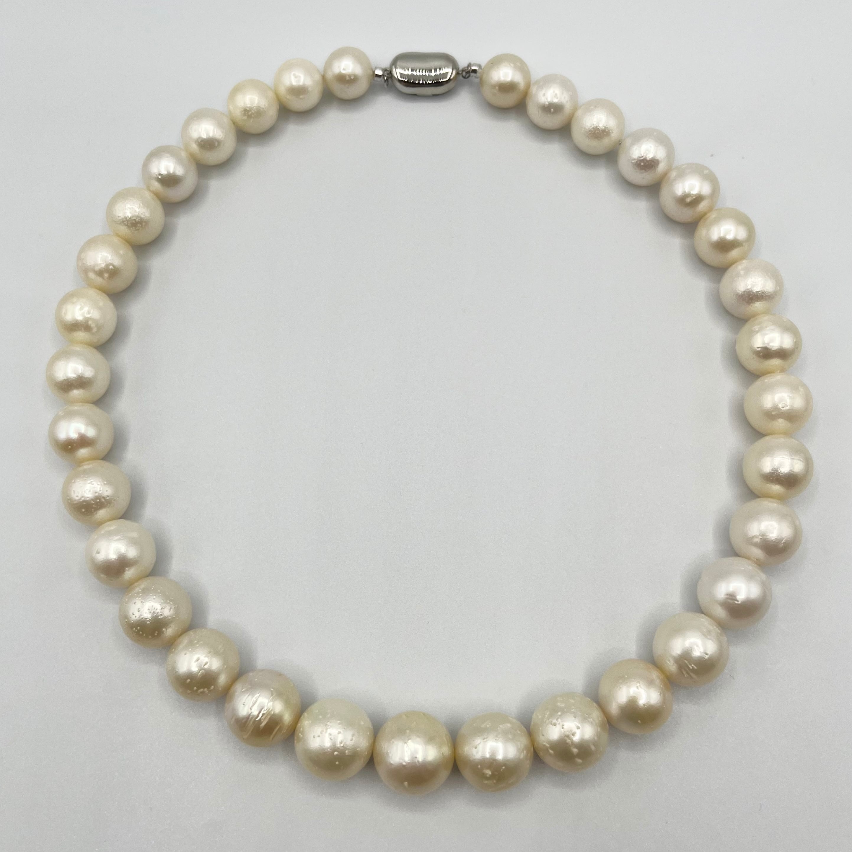 大特価品]南洋真珠 白蝶真珠ネックレス 10.9-14.6mm | OISE JEWELRY 
