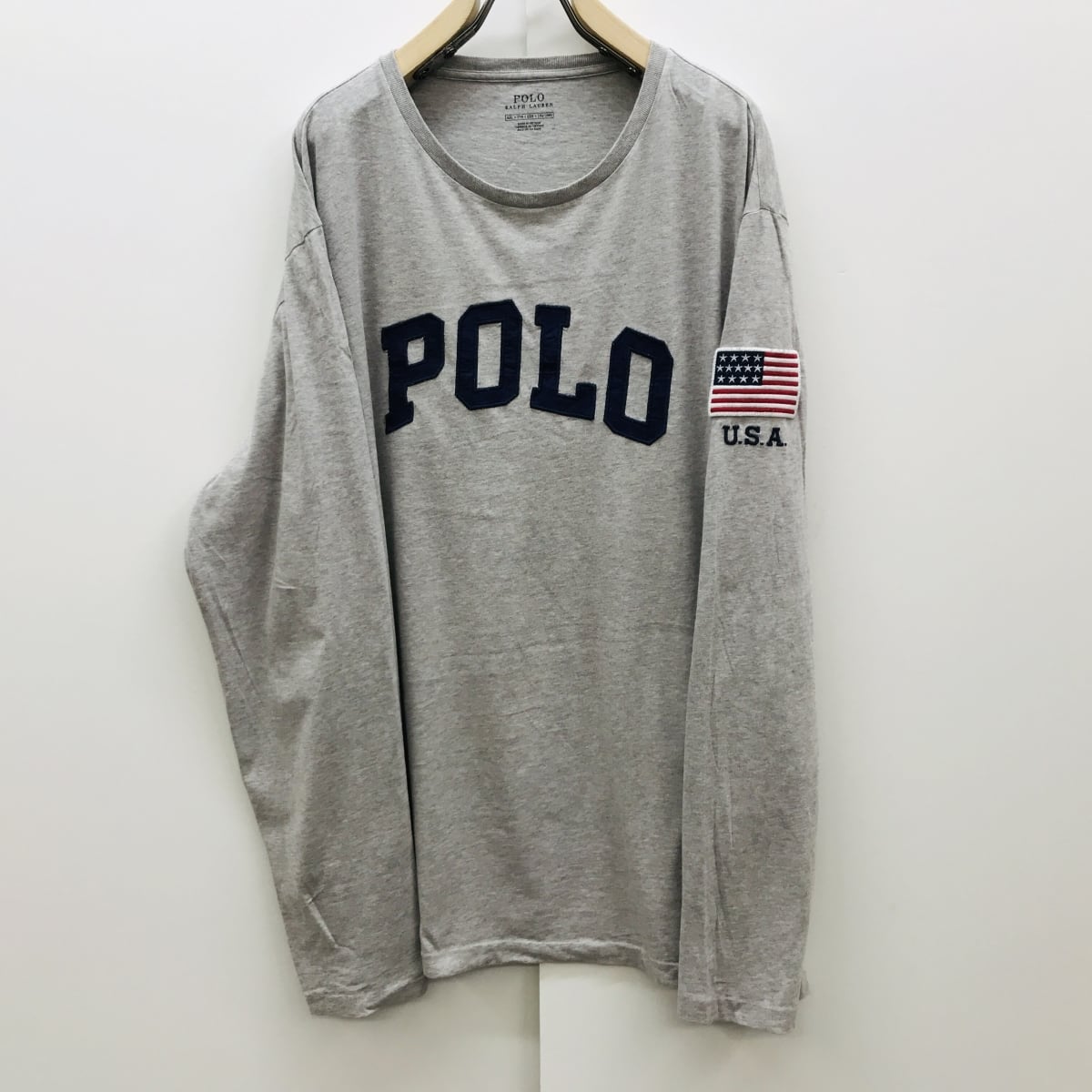 POLO RALPH LAUREN ポロラルフローレン 長袖Ｔシャツ ロンT ビッグロゴ ...