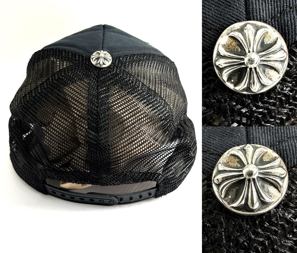 CHROME HEARTS クロムハーツ CH トラッカー キャップ ブラック 黒