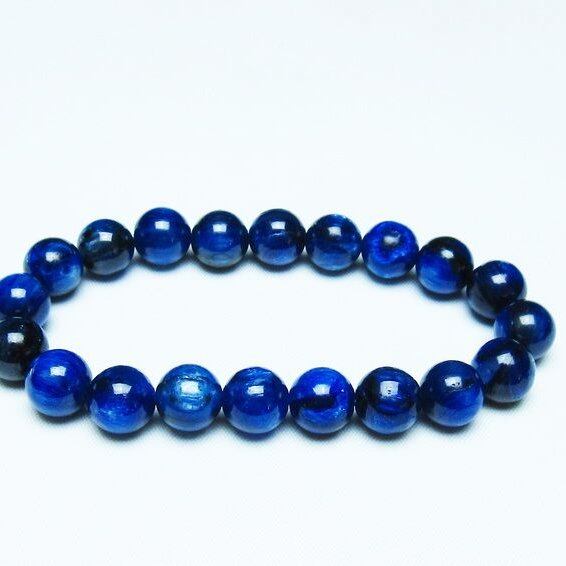 カイヤナイト ブレスレット 10mm 一点物 メール便可 [M便 1/10] 111-48073
