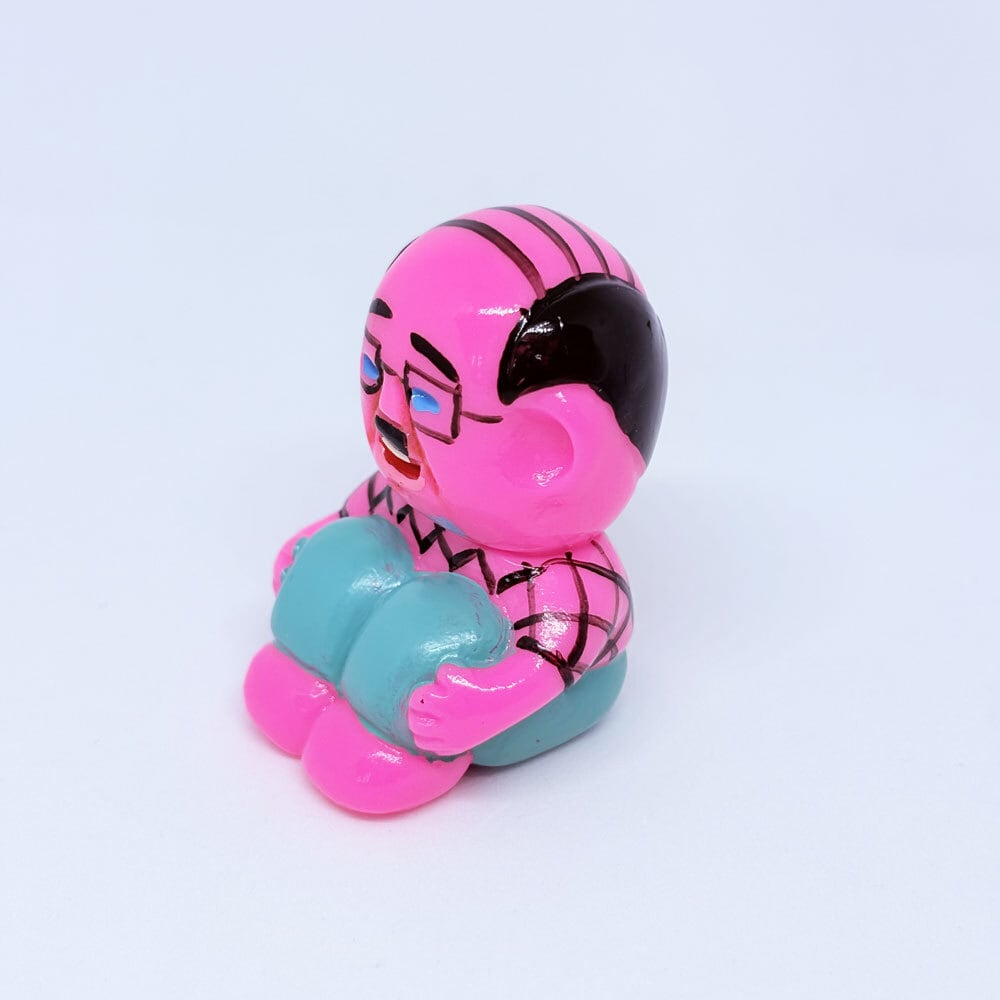 座サトシ（ピンク） / ソフビ/ デハラユキノリ