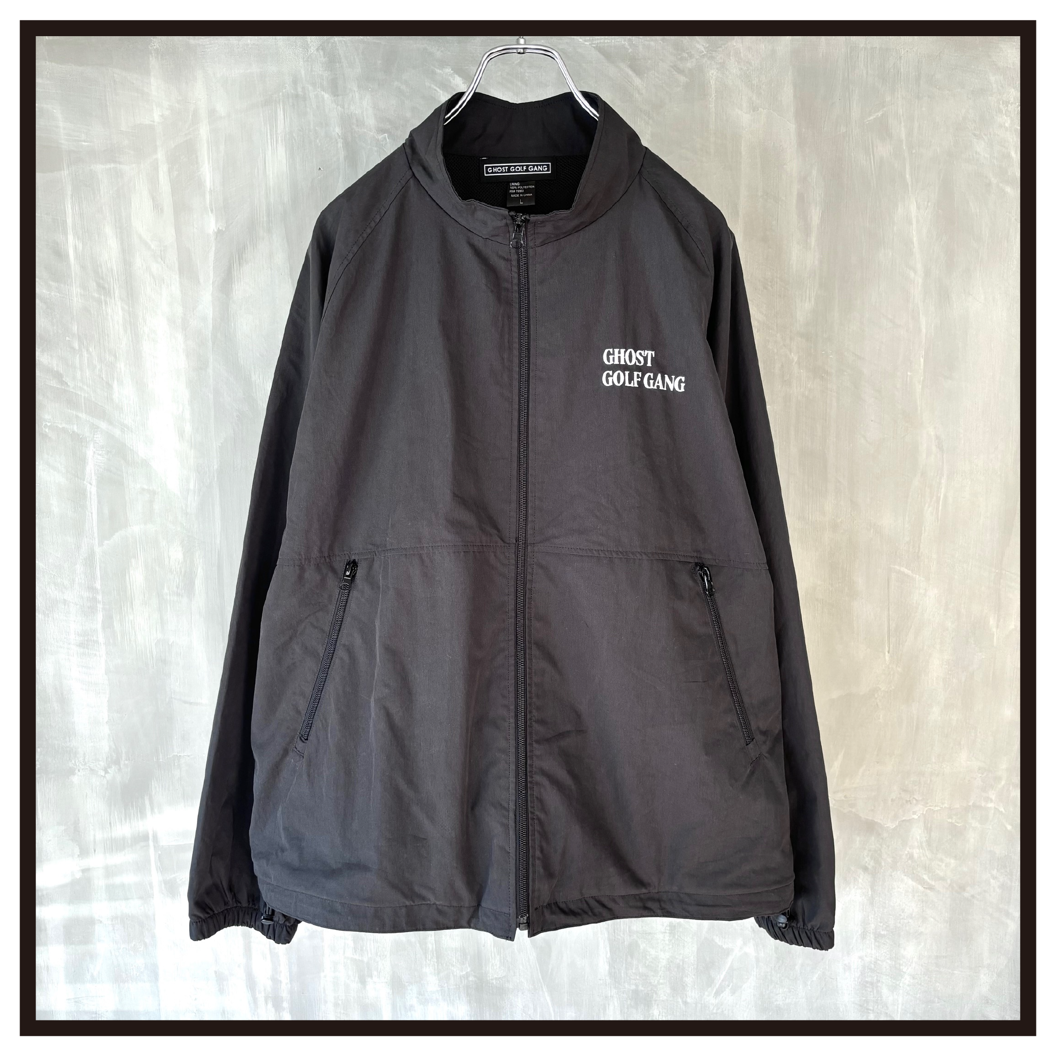 Ghost golf gang ナイロン コーチジャケット Ghost golf gang ナイロン コーチジャケット GHOST GOLF GANG/コーチ