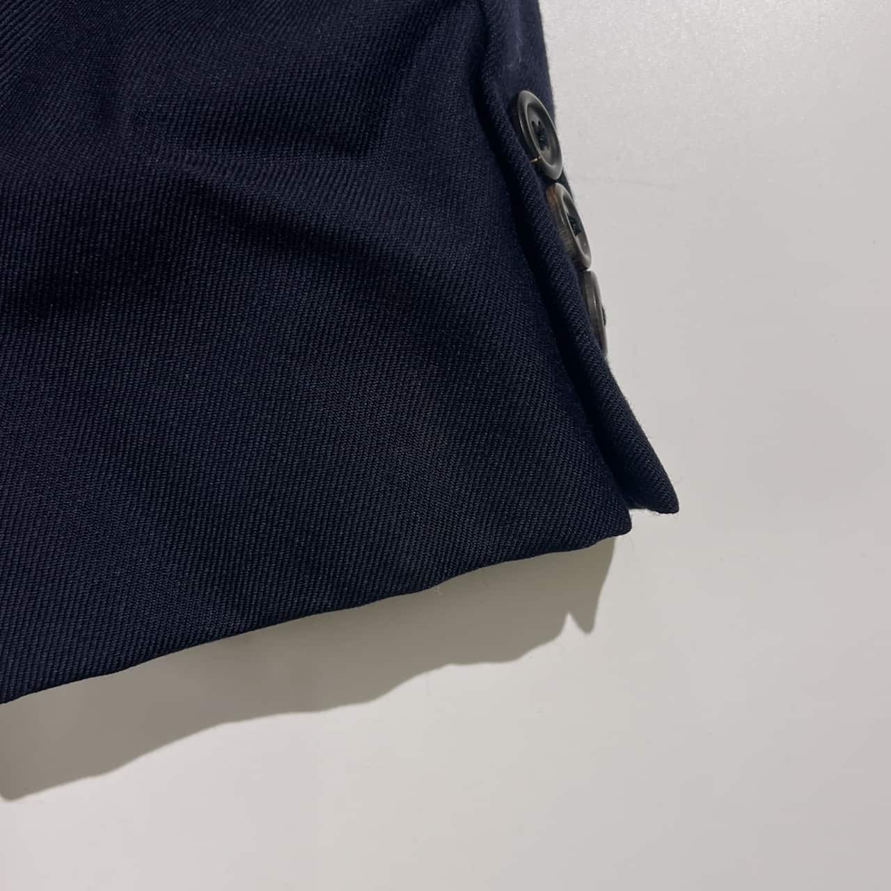 80s J.PRESS ジェイプレス 段返3B 背抜き テーラードジャケット 紺ブレ 90-76-170/ネイビー系 濃紺 メンズ 樫山株式会社