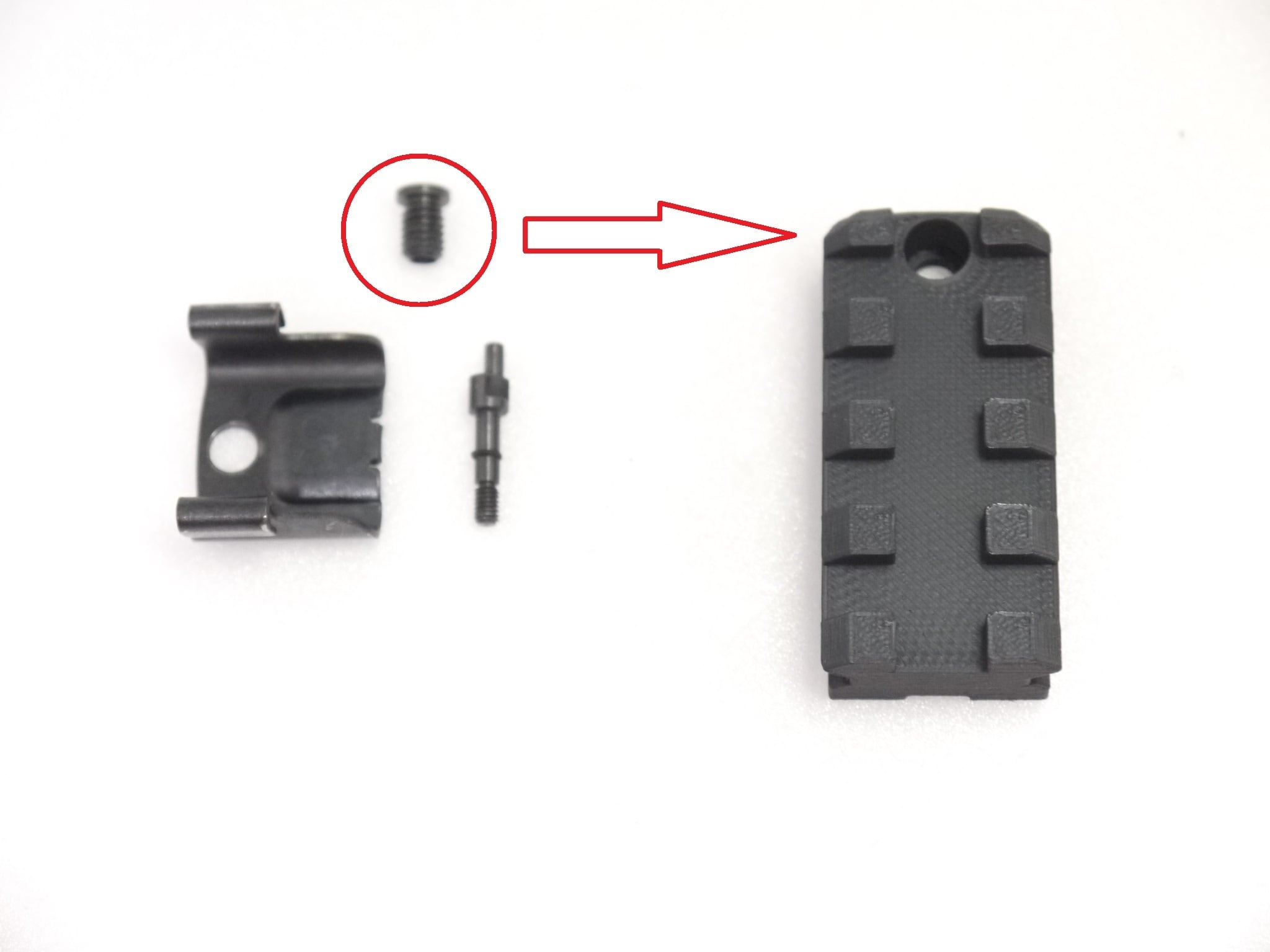 KSC Vz61スコーピオン対応 20mmトップレール | F&F GunParts