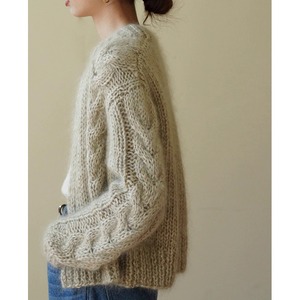 ボタンフロントニットカーディガン  B0281