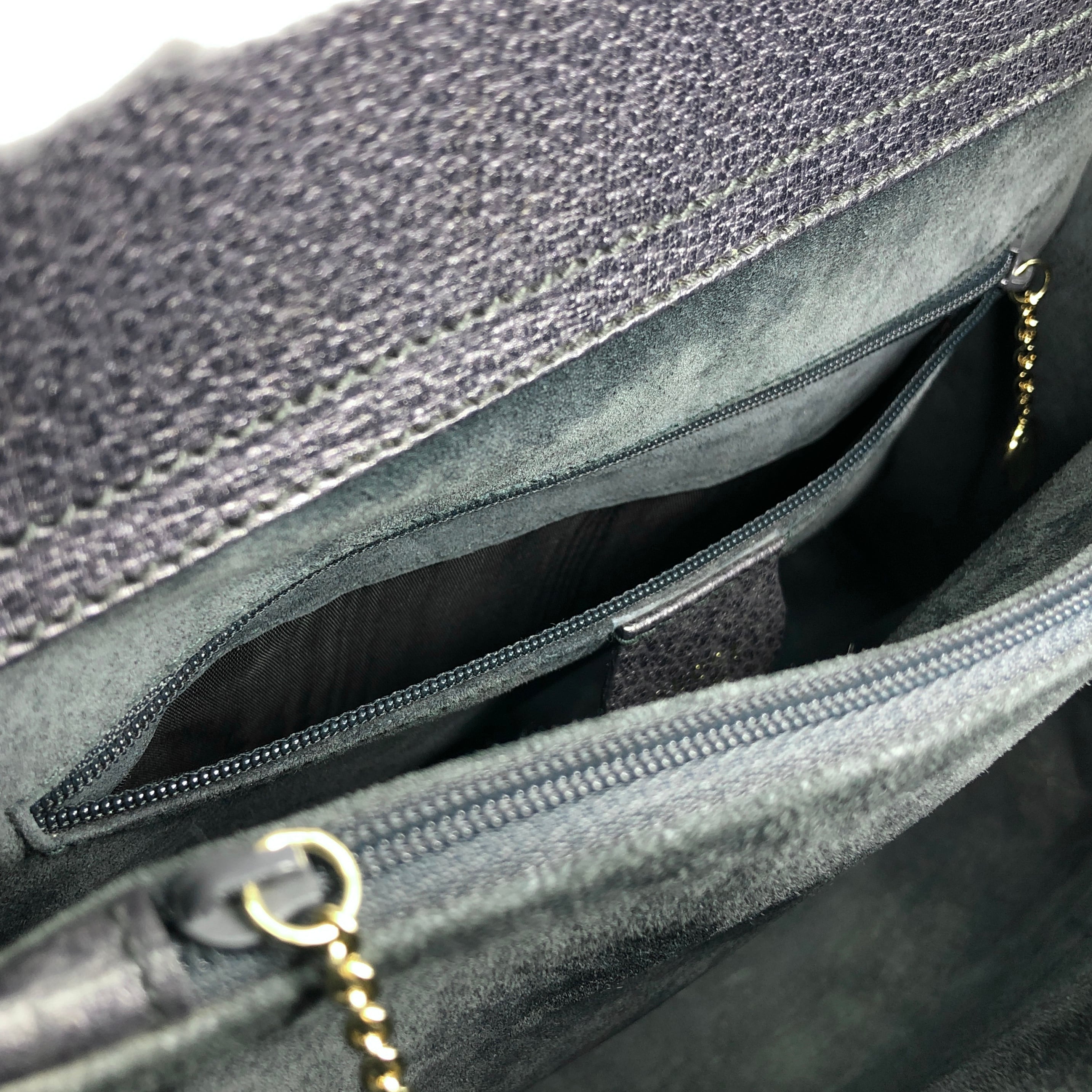 GUCCI グッチ バンブー ハンドバッグ ブラック レザー vintage