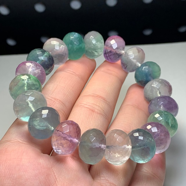 A64.爽やか♪優しい色合い♪大玉ボタンカットフローライト