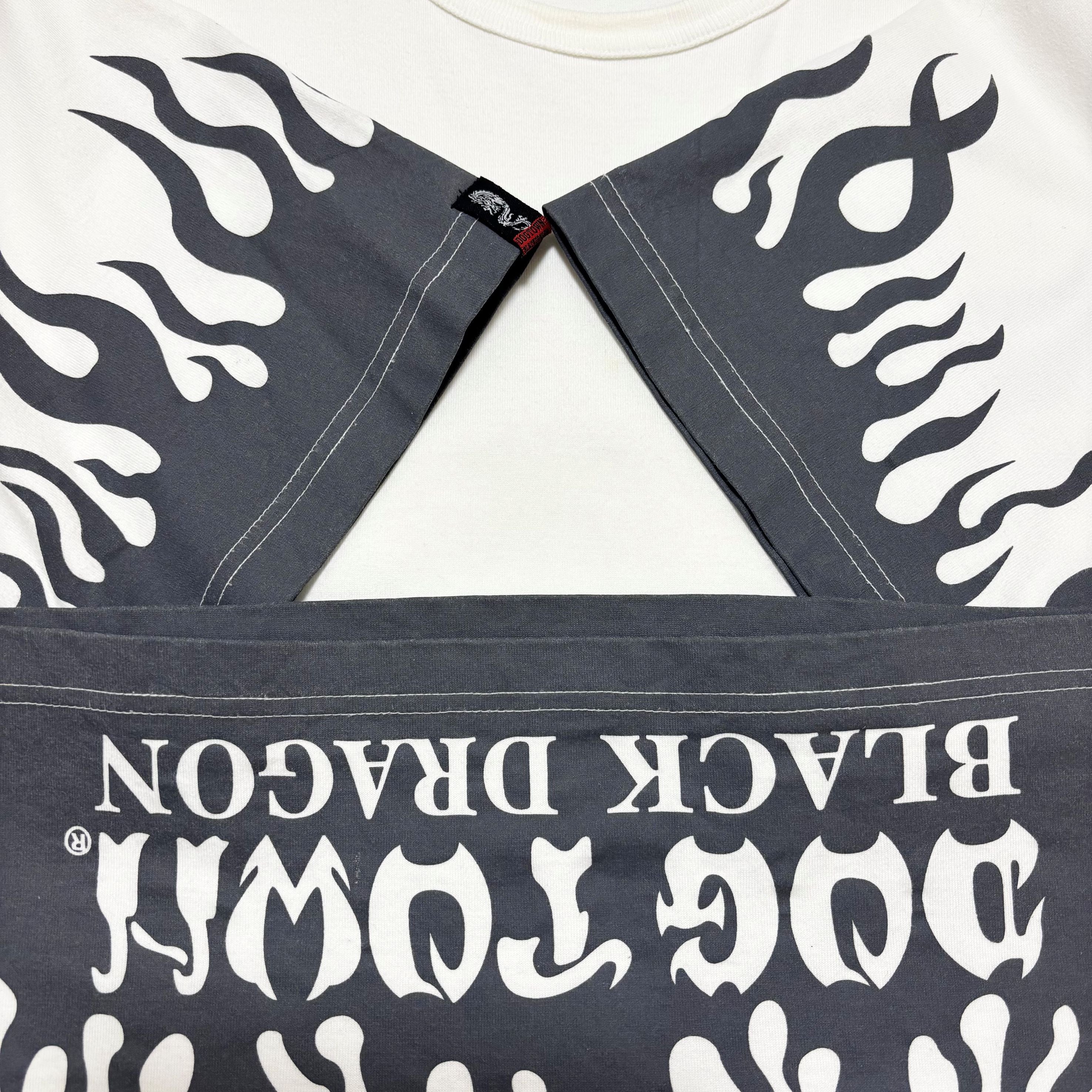 古着 ドッグタウン DOG TOWN 半袖 Tシャツ BLACK DRAGON 黒龍