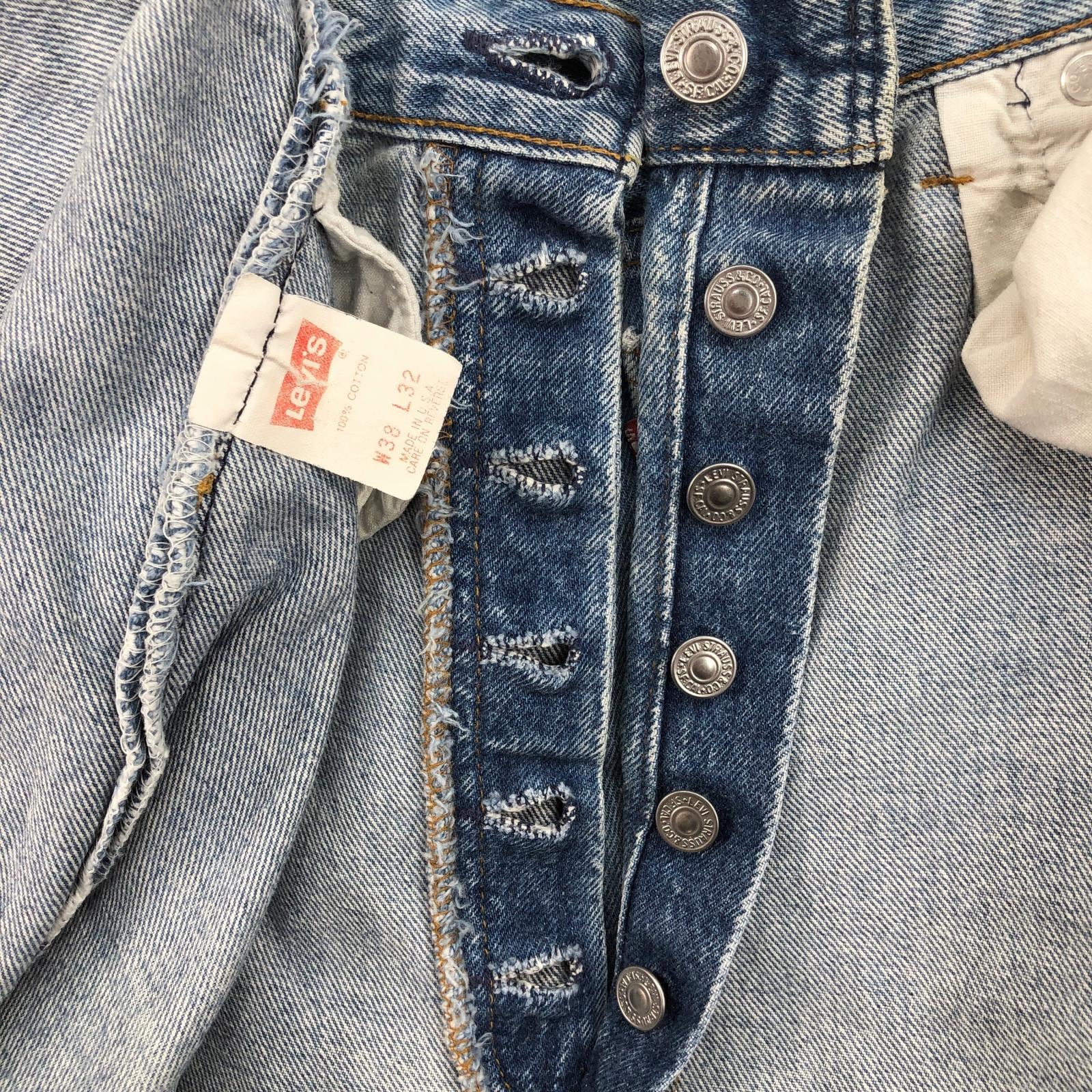 W38 L32】90s USA製 levi's リーバイス 501 87年USA製リーバイス501