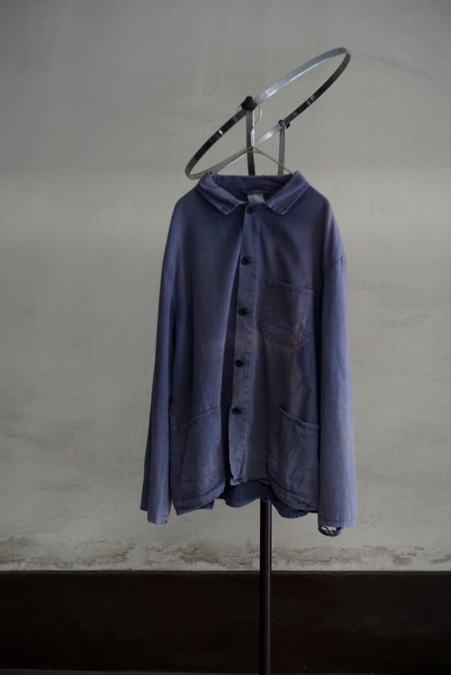 Faded & Distressed Work Jacket