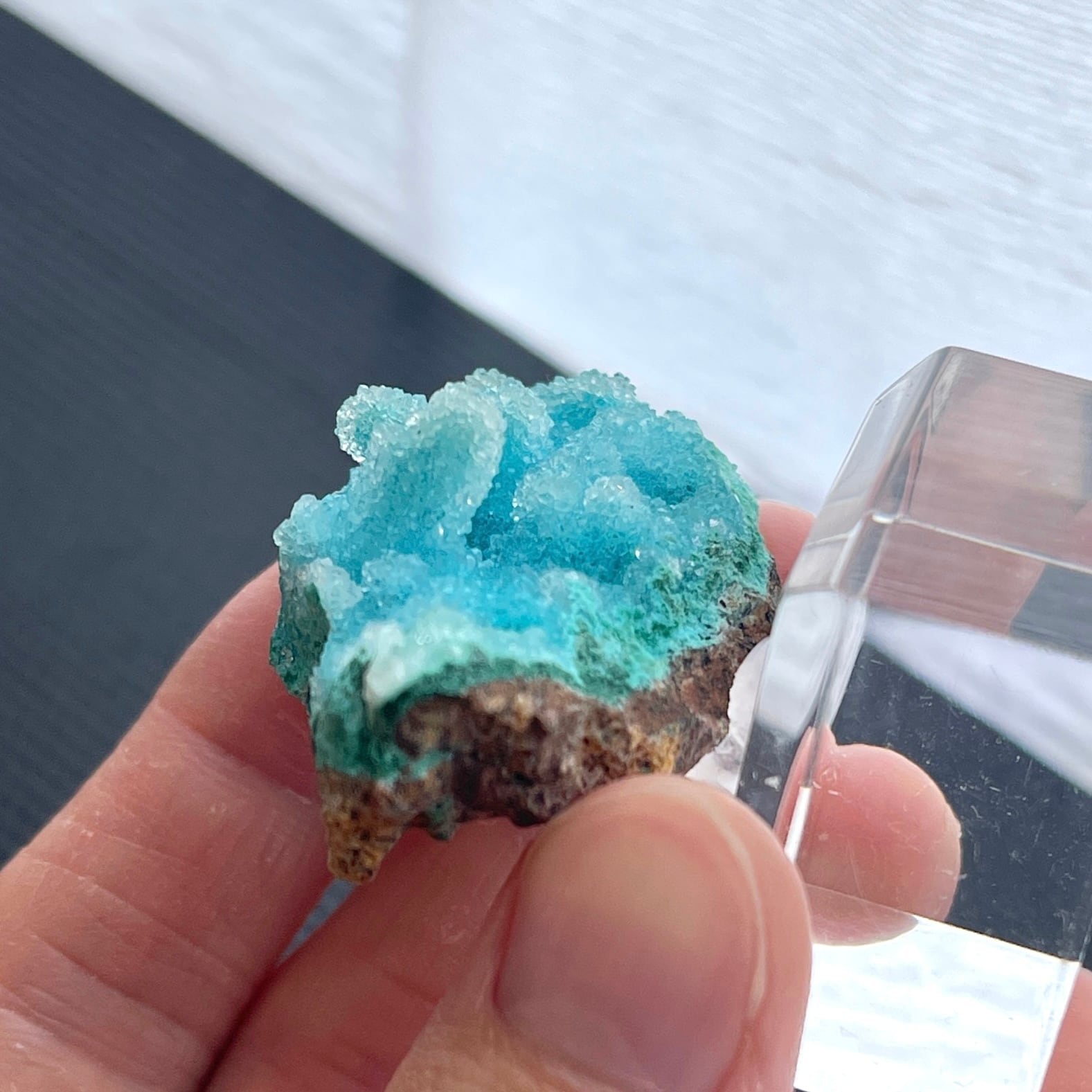 クォーツ / クリソコラ【Quartz on Chrysocolla】コンゴ民主共和国産