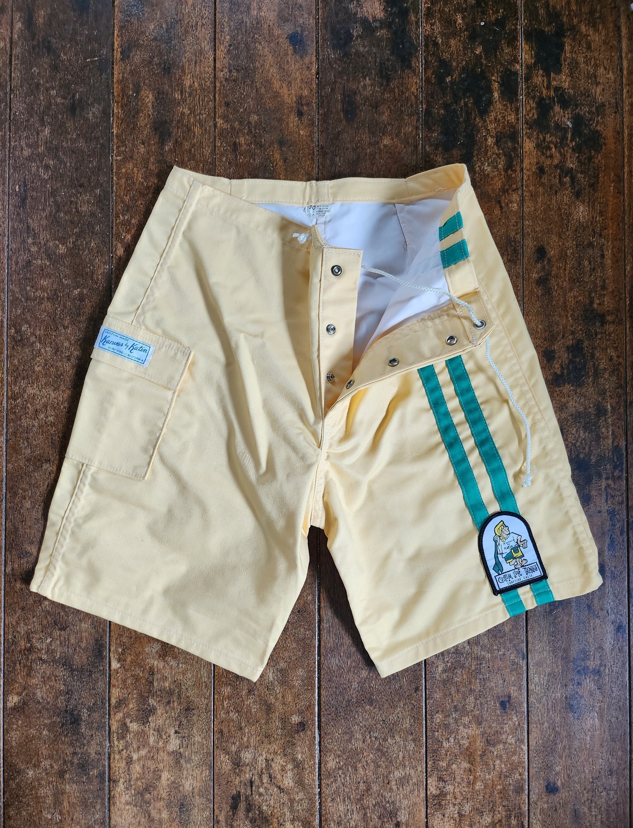 新品 ☆ ケイティン トランクス ビンテージ katin 半 ズボン ショーツ  