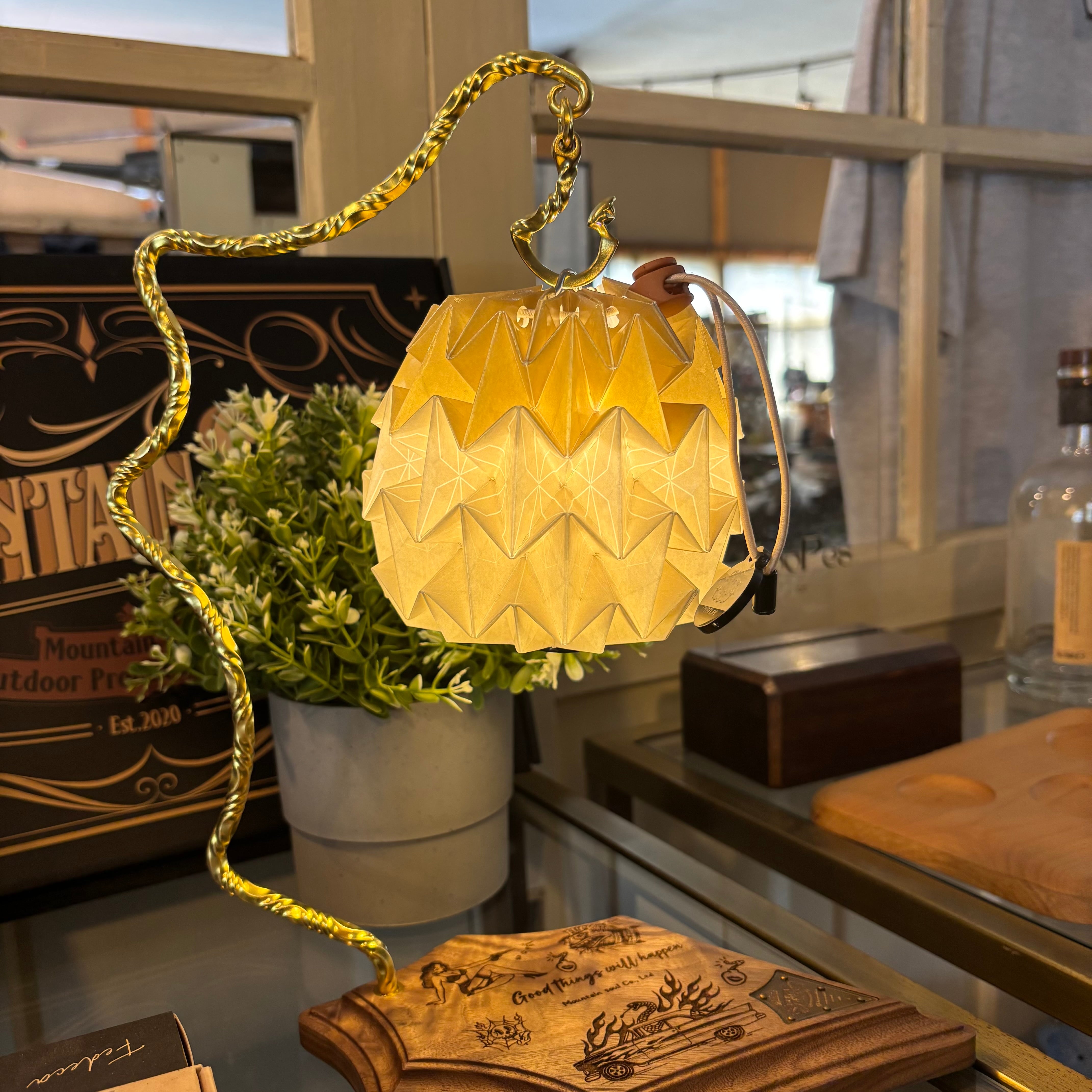 M.O.C 折り紙ランタンシェード | lemanside