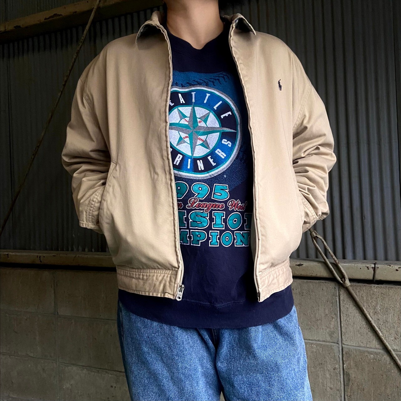 Polo by Ralph Lauren ポロバイラルフローレン スイングトップ メンズL 