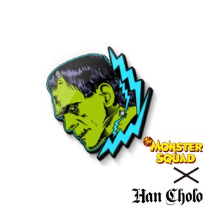 【HANCHOLO/ハンチョロ×モンスター・スクワッド】FRANKENSTEIN E PIN GITD ピンバッチ /  / 14400