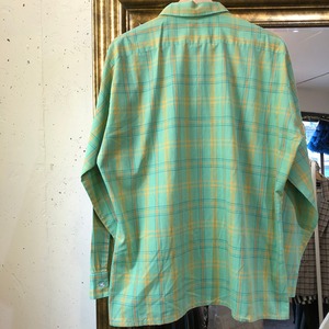 VINTAGE <for men> spring check shirts