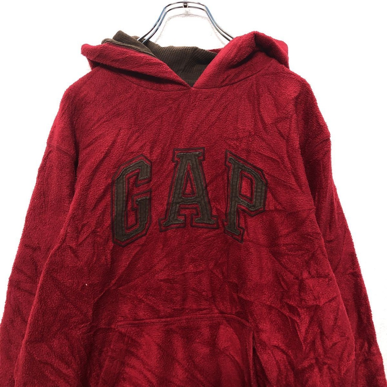 GAP プルオーバー フリースパーカー キッズXLサイズ ギャップ 赤 